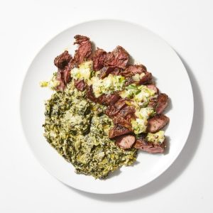 Grilled Grass-Fed Ribeye Steak