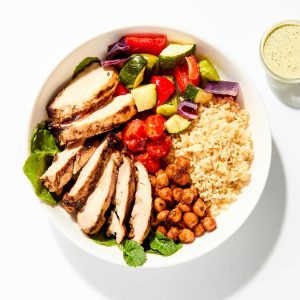 Grilled Chicken Bulgur Bowl