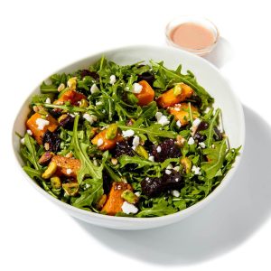 Roasted Sweet Potato & Winter Kale Salad