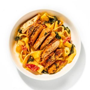 Tuscan-Baked Chicken Pappardelle