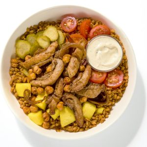 Mediterranean Chicken Shawarma Bowl
