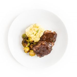 Slow and Low Maple-Glazed Short Rib